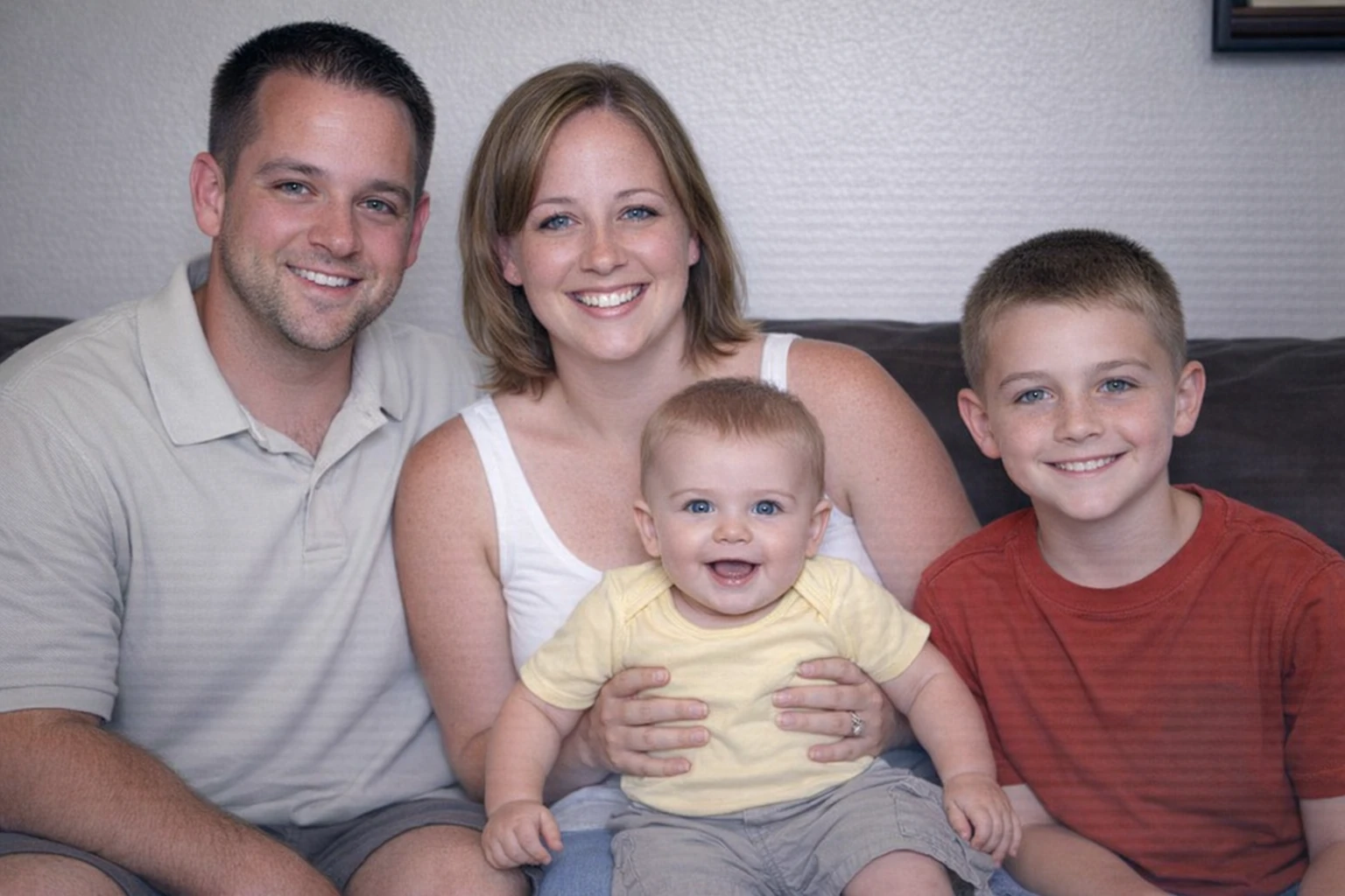 Enhanced clear photo in 4K resolution with facial details