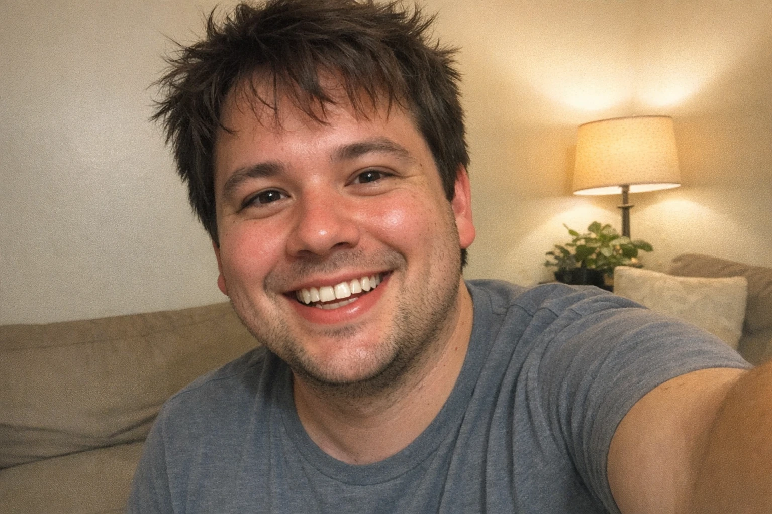 Standard plain portrait photo