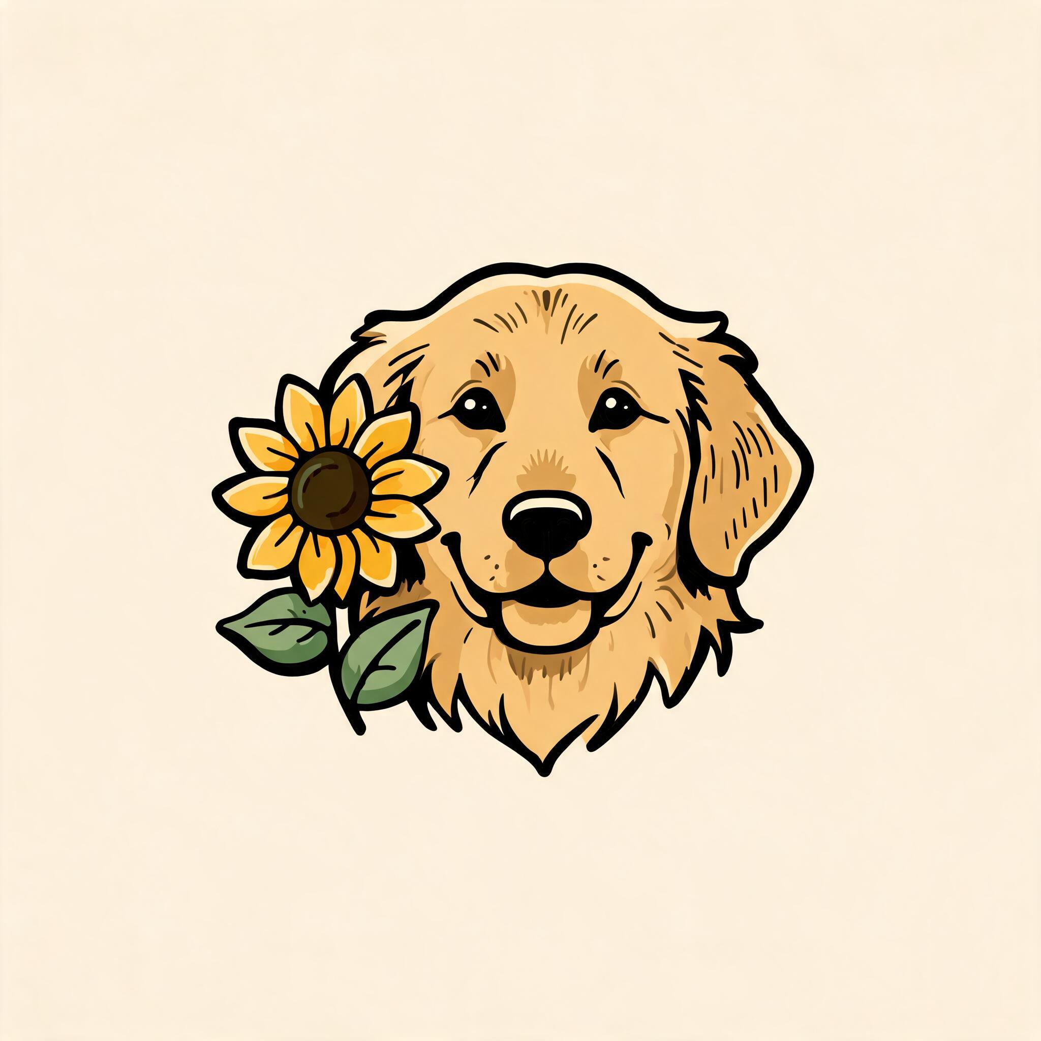 Hommage an einen Golden Retriever