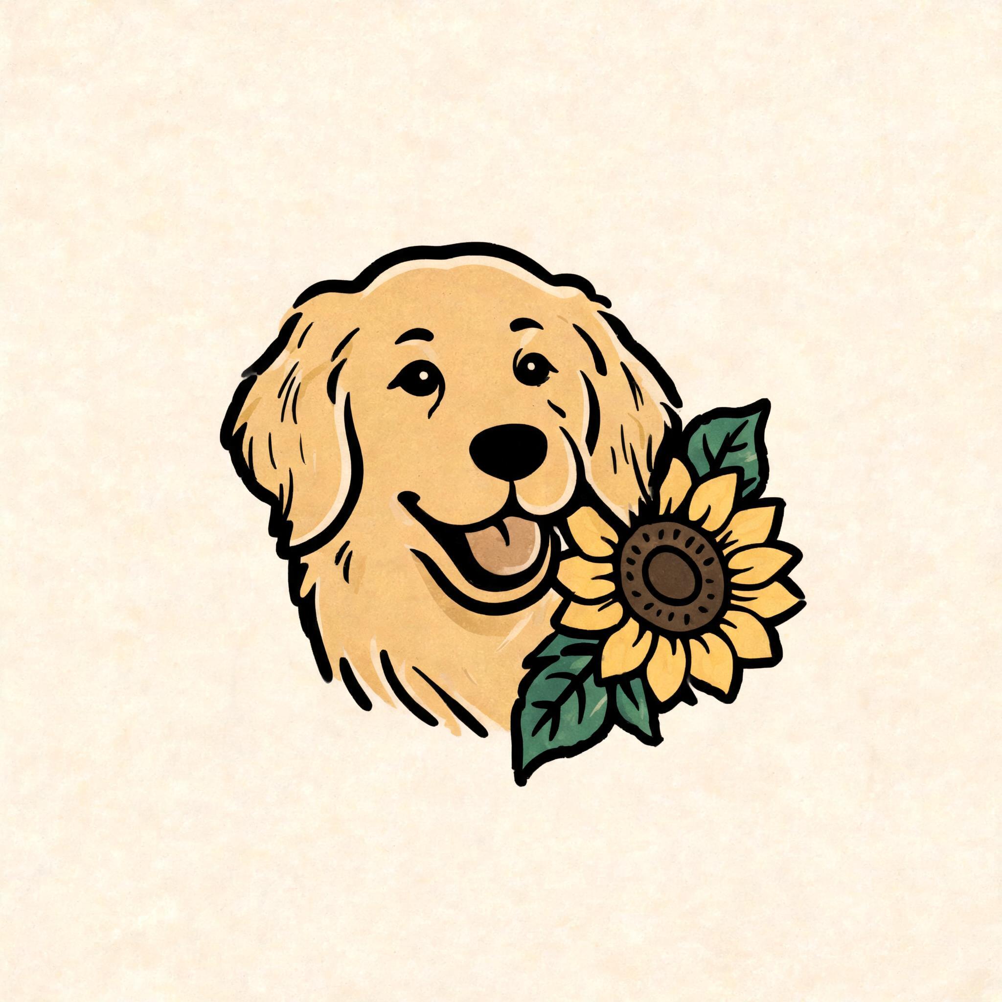 Homenagem a um golden retriever
