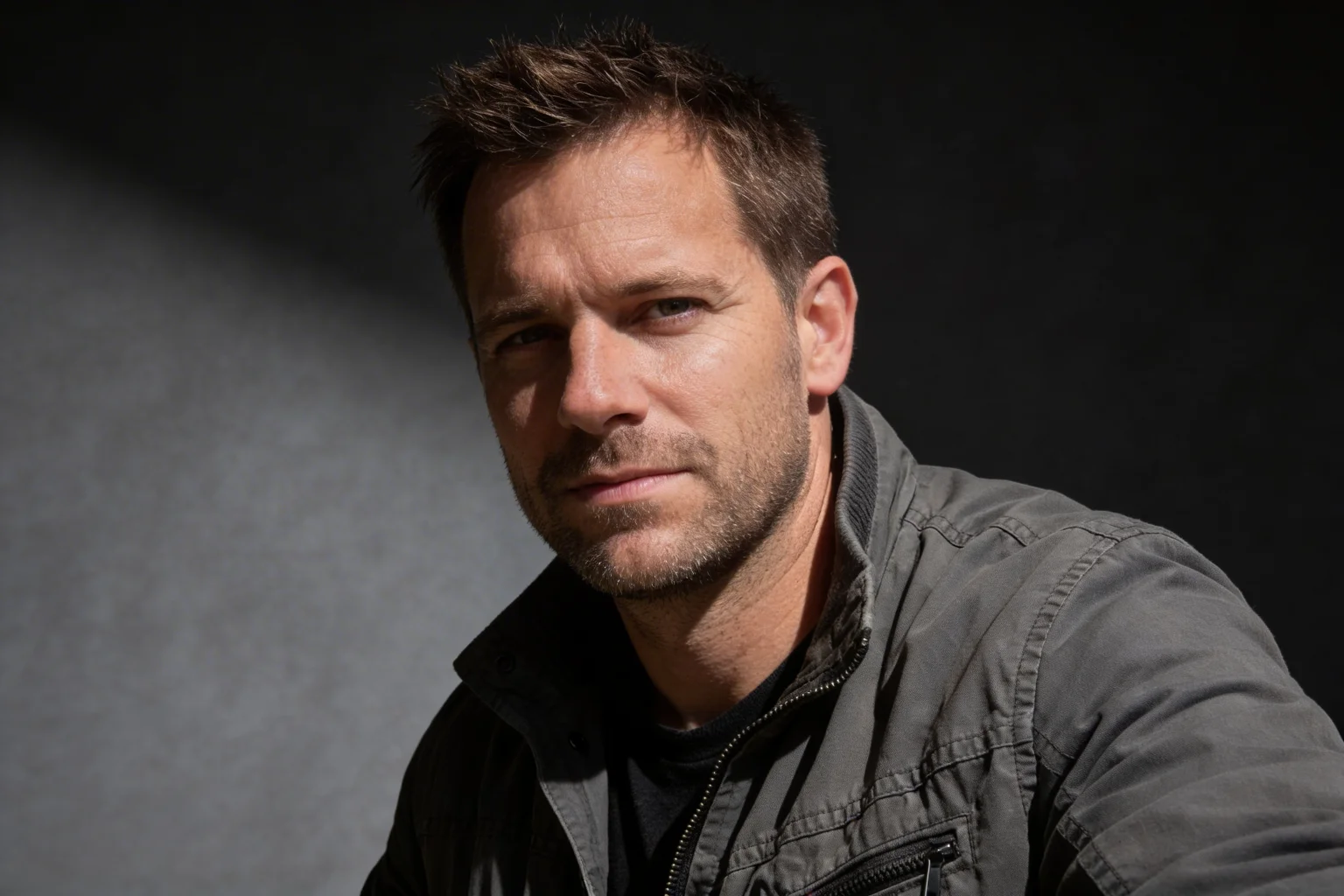 Dramatic Theatrical Men's Headshot