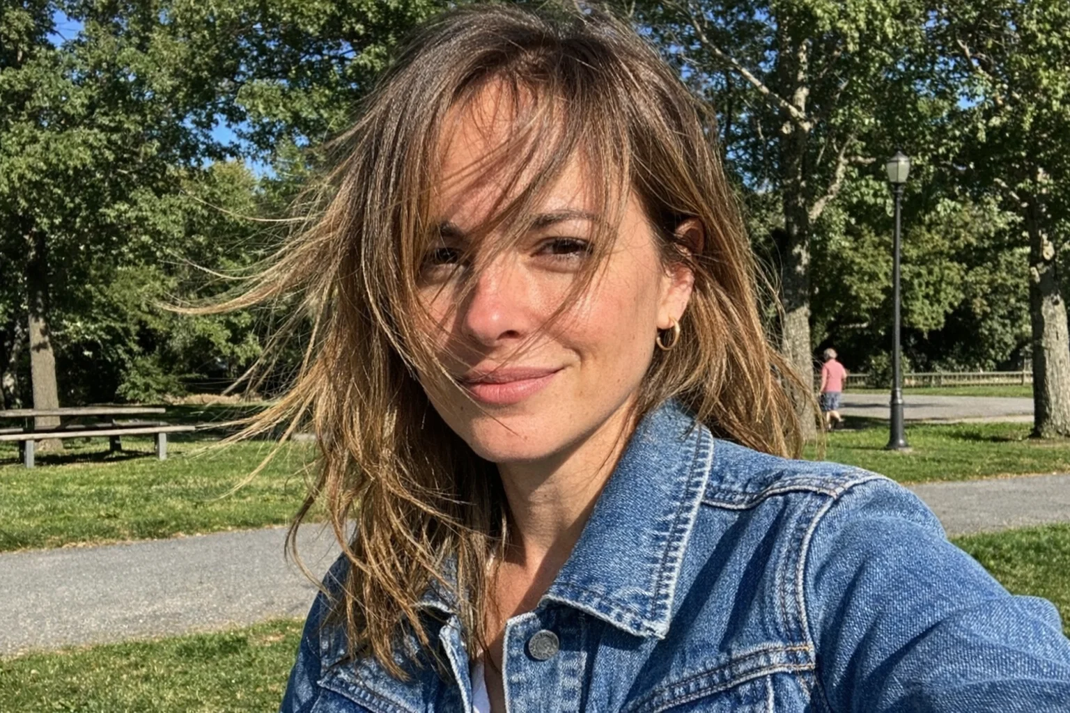 Outdoor candid photo