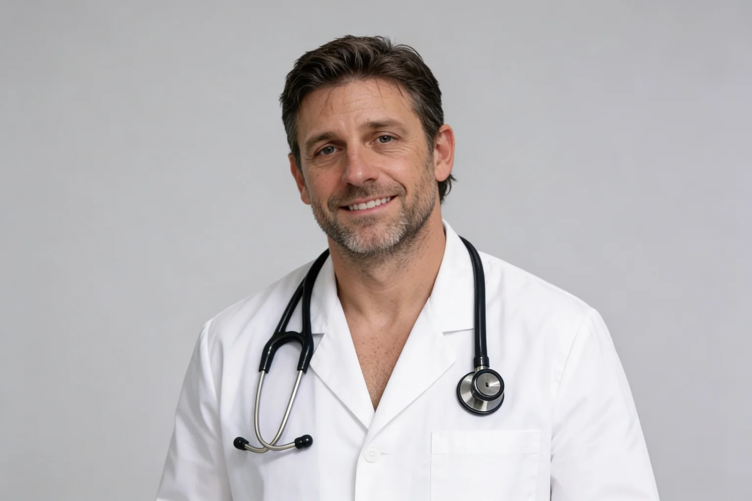 Hospital Hallway to Professional Profile