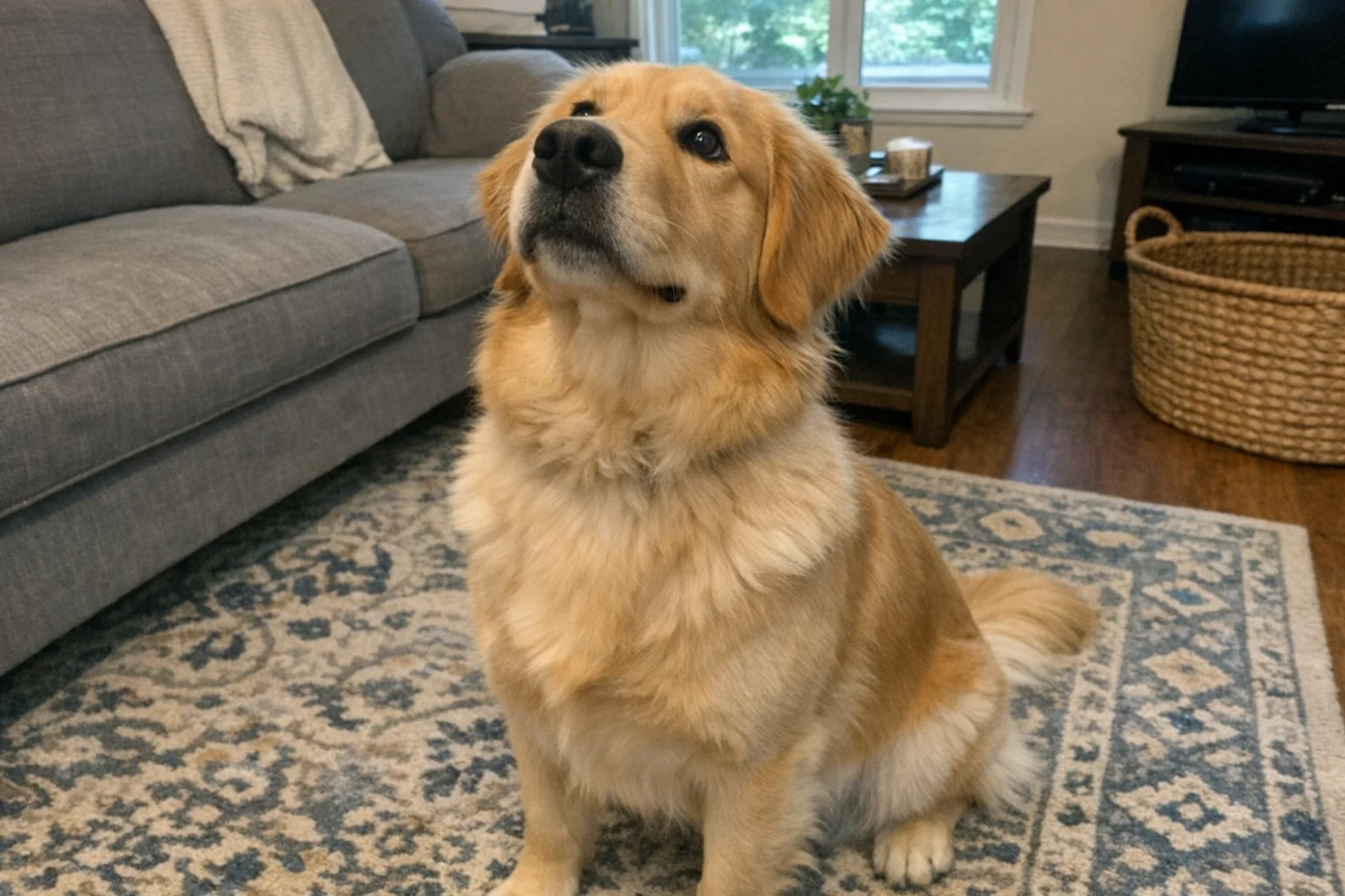 Golden retriever input