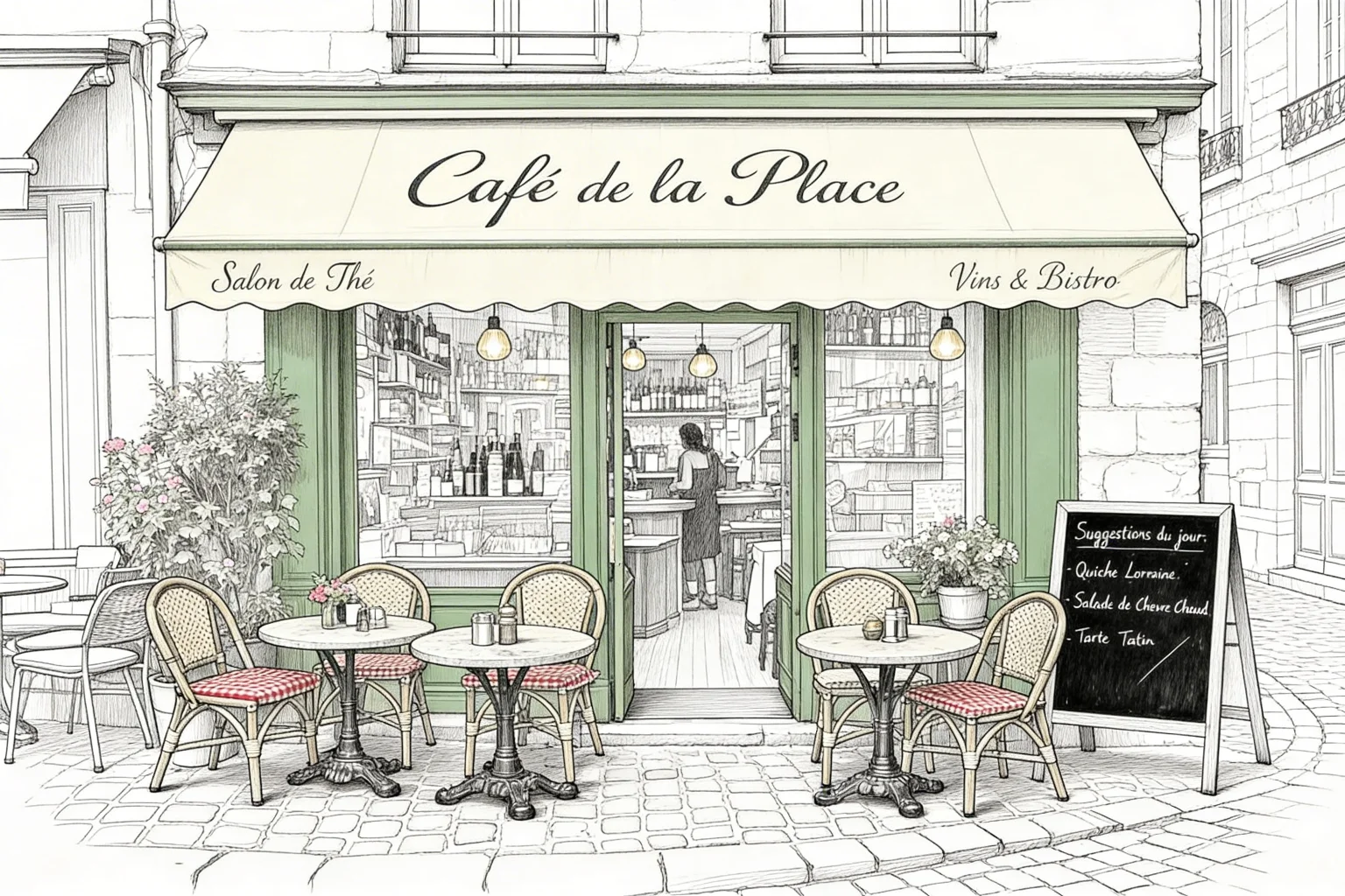 Architectural Line Art